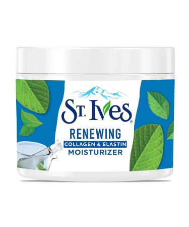 St. Ives Collagen Elastin Face Moisturizer for Dry Skin Paraben free and Non Comedogenic 10 oz