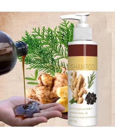 Ginger shampoo 150 g Ginger Hair Regrowth Shampoo ginger itch relieving care shampoo fluffy care shampoo - Buy Online on GoSupps.com
