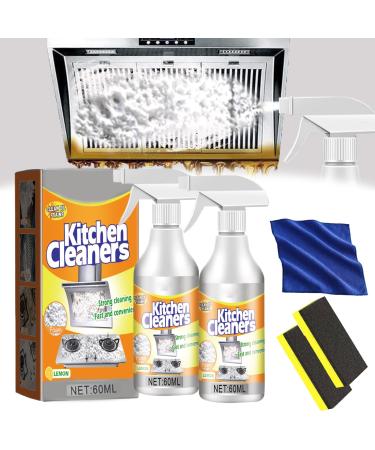 Sciasi Kitchen Foam Cleaner Sciasi Foam Spray for Bathroom Sciasi Foam Spray Sciasi Foam Spray All Purpose Cleaner Multi-purpose Foam Cleaner Splash Foam Spray Oven Cleaner (2 Set) Set 2