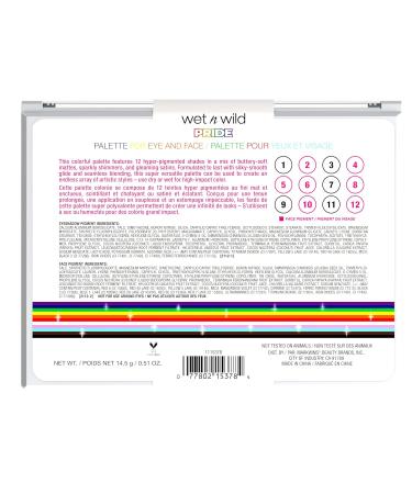 Wet n Wild Pride Eye Shadow Palette - Limited Edition (1115378) - Buy Online on GoSupps.com