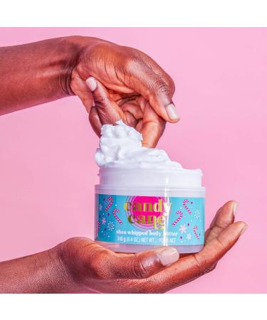Tree Hut Candy Cane Whipped Shea Body Butter - 8.4 oz | Nourishing Natural Shea Butter for Essential Body Care - International Shipping - Buy Online on GoSupps.com