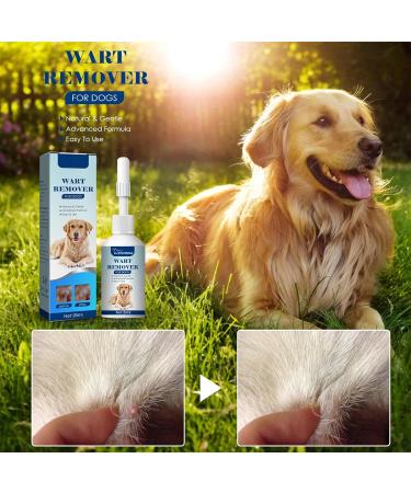 Wart Remover for Dog - Dog Wart Remover - Dog Skin Tags Dog Wart Remover - Skin Tag Removal Dog - Strong Warts Remover Dogs - Warts Removal Treatment - No Harm - Natural Ingredients (1) - Buy Online on GoSupps.com