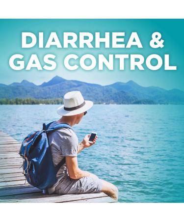 Amazon Basic Care Loperamide Hydrochloride 2mg & Simethicone 125mg Tablets - Multi-Symptom Anti-Diarrhea & Gas Relief Medicine - 24 Count Pack - Buy Online on GoSupps.com