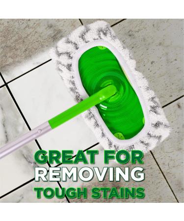 Millifiber Microfiber Reusable Mop Pads | Compatible with Swiffer Sweeper Mops | 2-Pack Washable Pads for Wet & Dry Use | Mop Not Included - Buy Online on GoSupps.com