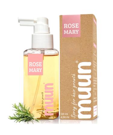Muun Rosemary Hair Spray for Hair Thickening Biotin Scalp Soothing Hair Strengthening