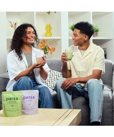 DIRTEA DIRTEA Matcha Powder - 100% Organic Ceremonial Grade Matcha from Japan - Super Mushroom Blend Tea with Lion's Mane & Tremellas - 2500mg Per Serving - Organic 42g - 7 Servings - Buy Online on GoSupps.com