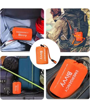 NHGAA Bivouac Sack | Waterproof Emergency Blanket for Outdoor Survival & First Aid Rescue Equipment - Buy Online on GoSupps.com