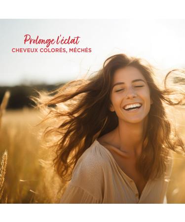 Natur Moi - Sulfate-Free Color Shampoo - Care for Colored and Highlighted Hair - Redcurrant Organic Grape Seed Oil - 95% Natural Origin - 250 ml - Made in France - Buy Online on GoSupps.com