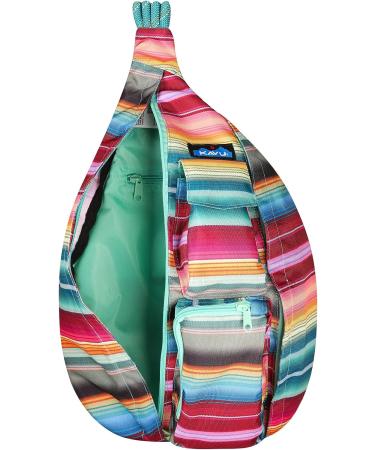 KAVU Rope Sling Crossbody Bag - Compact Lightweight, Color Run | One Size - Buy Online on GoSupps.com
