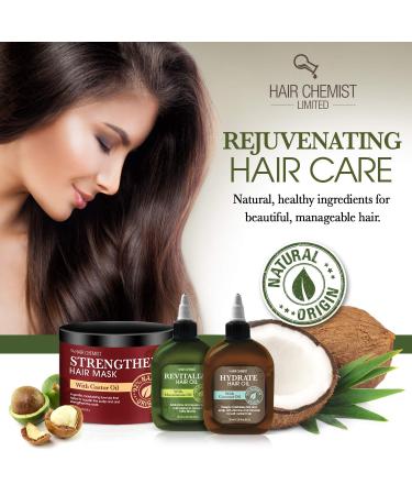 Hair Chemist Coconut Hair Oil 7.1 oz - 99% Natural Formula - Buy Online on GoSupps.com