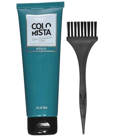 L'Oreal Paris Colorista Teal Semi-Permanent Hair Color for Brunettes - Vibrant & Long-Lasting - Buy Online on GoSupps.com