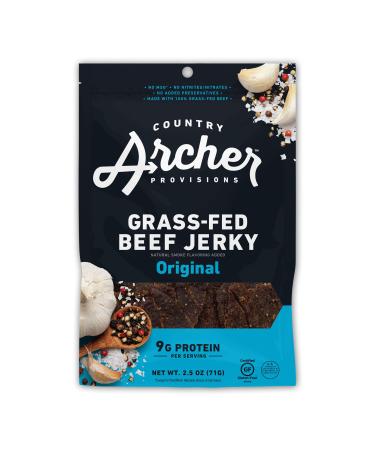 Country Archer Jerky Grass-Fed Beef Jerky Original 2.5 oz (71 g)