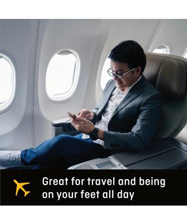 Shop FUTURO Men's Dress Socks - Medium Black Compression (20-30 mm/Hg) - Perfect International Shipping - Buy Online on GoSupps.com