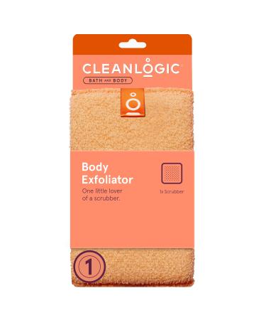 Cleanlogic Small Exfoliating Body Scrubber 1 Count - Buy Online on GoSupps.com