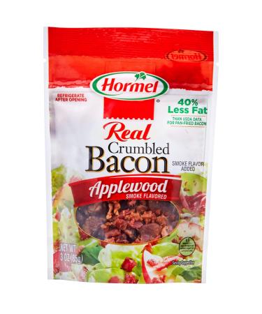 HORMEL Bacon Toppings Applewood Crumbled Bacon, 3 Ounce