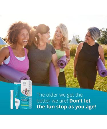 Fairhaven Health Sage Vaginal Moisturizer and Lubricant for Women | 2 Applicators | Temporary Relief for Dryness | Water-Based & Paraben-Free | 40g - Buy Online on GoSupps.com