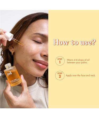 Joi Prickly Pear Brightening Face Oil - Skin Brightening Pore Tightening & Firmness | 100% Plant Oil for Dark Circles | 1oz - International Shipping Available - Buy Online on GoSupps.com