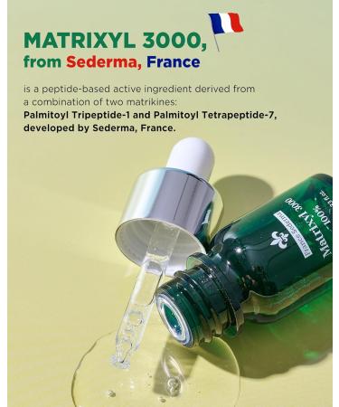 Matrixyl 3000 Peptide Serum Helps Smooth Fine Lines Appearance Gentle Retinol Alternative DIY Mix-In Booster 0.33 fl oz (10ml) Skincare Pure Peptide Complex Anti-Aging Facial Ampoule 0.33 Fl Oz (Pack of 1) - Buy Online on GoSupps.com