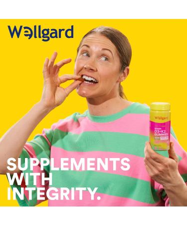 Wellgard Vitamin D3 K2 Gummies Vitamin D3 K2 Gummies Supports Bone Health Immune System and Muscle Health - Buy Online on GoSupps.com