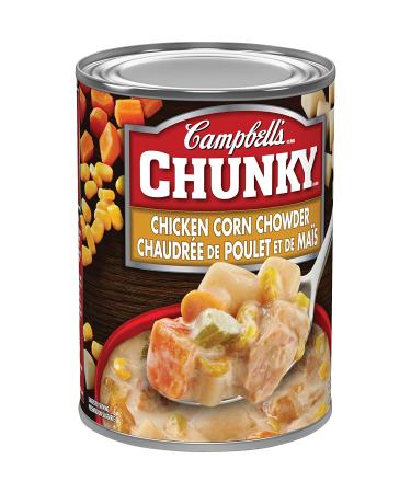 Campbell's Chunky Chicken Corn Chowder Soup 540ml - Imported from Canada - Buy Online on GoSupps.com
