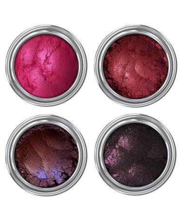 Concrete Minerals Eyeshadow  Silky- Smooth and Highly Pigmented  Longer-Lasting With No Creasing  100% Vegan and Cruelty Free  Handmade in USA  8 Grams Loose Mineral Powder (Bloody Mary)