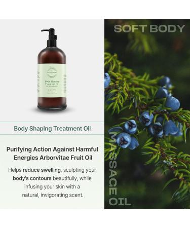 OxygenCeuticals Body Shaping Treatment Oil 1000ml (33.8 fl oz) Professional Body Massage Oil with Botanical Extracts for Contouring and Firming - Buy Online on GoSupps.com