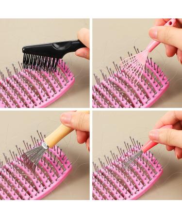 5-Piece Comb Cleaner Set for Hair Brush Cleaning - Home & Salon Tool for Removing Embedded Hair Dust on Different Combs - Buy Online on GoSupps.com