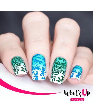 Whats Up Nails - B029 Picnic in the Park Stamping Plate for Nail Art Design - Buy Online on GoSupps.com