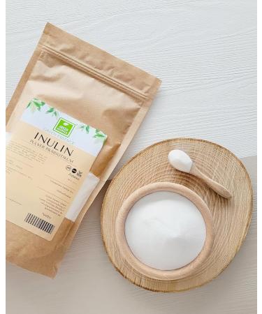 Inulin Powder 500g - Natural Prebiotic & Thickener | Vegan | High Fiber - Green Essence - Buy Online on GoSupps.com
