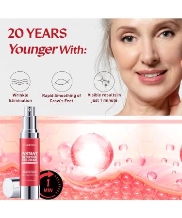 Under Eye Cream for Dark Circles - 15 ML Rapid Smoothing for Puffiness & Fine Lines | Retinol Treatment for Wrinkles & Eye Bags - Perfect for Special Occasions - Buy Online on GoSupps.com