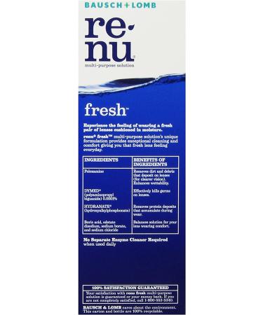 Bausch & Lomb ReNu Fresh Multi-Purpose Solution 4 fl oz - Buy Online Now - Buy Online on GoSupps.com