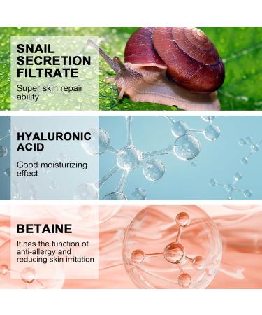 Snail Face Cream Snail Collagen Lifting & Firming Cream All in One Cream Powerful Facial Moisturize Korean Skin Care Smooth Skin & Hydrating For Dry - Buy Online on GoSupps.com