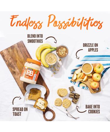 PBfit Peanut Butter Powder - High Protein Gluten Free Nut Butter Spread - 225g - Buy Online on GoSupps.com