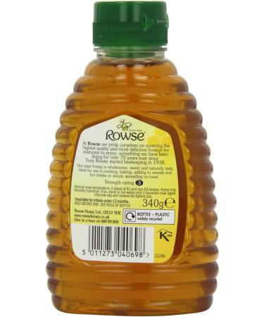 Rowse Clear Honey in Squeezy Bottle 340 g - Lot of 3 - Buy Online on GoSupps.com