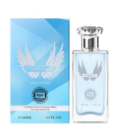 Hybrid & Company Courageous For Men Vaporisateur Natural Spray 3.4 Fl Oz