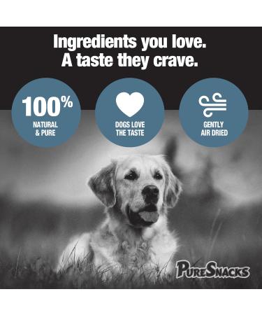 PureSnacks Air Dried Chicken & Sweet Potato Jerky Dog Treats 601g | 2 Ingredients - Buy Online on GoSupps.com