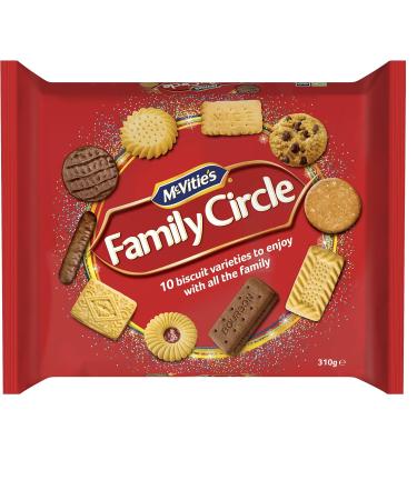 McVitie's Family Circle Assortment of biscuits 310 g - Buy Online on GoSupps.com