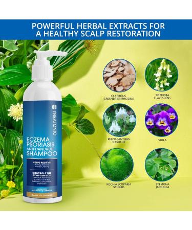 Best Eczema & Psoriasis Shampoo | Seborrheic Dermatitis & Scalp Treatment - International Shipping - Buy Online on GoSupps.com