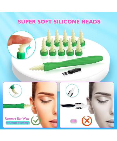 Q Grips Earwax Remover Kit - Ear Wax Removal Tool for Gentle Ear Cleaning in Blue - Buy Online on GoSupps.com