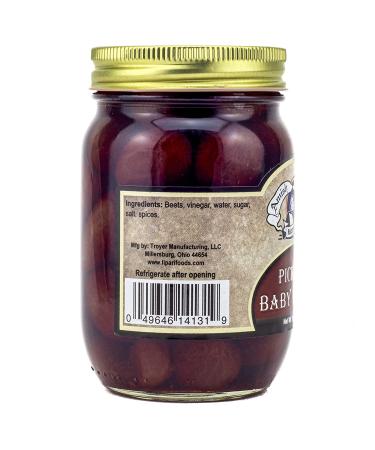 Amish Wedding All Natural Pickled Baby Beets 15oz - Pack of 2 | Handmade, Delicious Pickled Beets - Buy Online on GoSupps.com