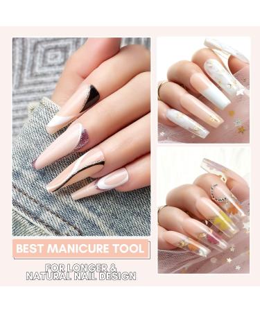 Buy Makartt Poly Nail Gel 50ML - Builder Gel for DIY Nail Extensions | Nude Color | Ideal for Technicians & Home Salons - Buy Online on GoSupps.com
