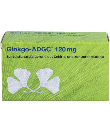 Ginkgo ADGC 120 mg film -coated tablets 60 hours