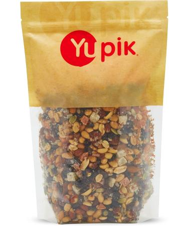 Yupik Salted Mix Nuts Peanuts Almonds Brazil Nuts & Cashews 1Kg & Trail Mix with Almonds Pineapple Papaya Raisins Sunflower Seeds 1Kg Salted+ Raisins 1 kg (Pack of 1) - Buy Online on GoSupps.com