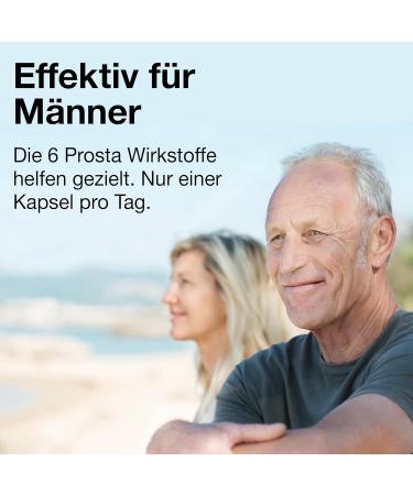 Prosta Capsules - High Dose Pumpkin Seed Saw Palmetto & Nettle Root - 120 Prostate Support Capsules - Made in Germany & Lab Tested - Buy Online on GoSupps.com