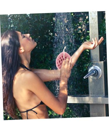 COOLHIYA Bath Sponge Exfoliating Tool Shower Scrubber Body Sponges Reusable Frosted Ball Bath Sponges for Shower Women Exfoliating Sponge Skin Body Scrubber Pink Child Pouf Tub Polyurethane - Buy Online on GoSupps.com