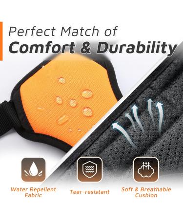 Adjustable No Pull Dog Harness - Padded Front Puppy Vest with Handle - Reflective Breathable Mesh for Outdoor Adventures - Comfort Control - Orange (1 Pack) - Buy Online on GoSupps.com