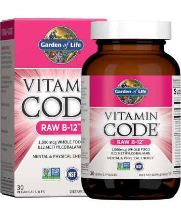 Garden of Life Vitamin Code Raw D3 2000IU + B12 1000mcg Whole Food Supplement Bundle 120 + 30 Capsules - Buy Online on GoSupps.com