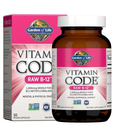 Garden of Life High Potency Vitamin C & Zinc Supplement | 60 Vegan Capsules | Raw Multimineral Formula with Vitamin B12 for Immune Support - Buy Online on GoSupps.com