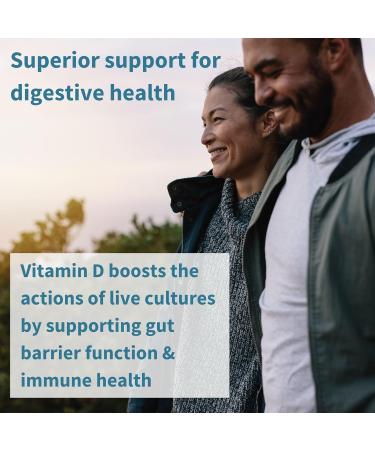 Daily Vitamin D3 + Live Cultures+ Lab4 Probiotics Bundle 365 2000iu Vitamin D3 Tablets + 25 Billion CFU Lactobacillus Acidophilus & Bifidobacterium with Non-Bloating Prebiotic by Igennus - Buy Online on GoSupps.com