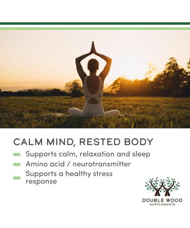 GABA Supplement (300 Capsules 1,000mg per Serving) Promotes Calm Relaxation and Supports Sleep (Vegan Safe Gluten Free Non-GMO)(Gamma Aminobutyric Acid) by Double Wood - Buy Online on GoSupps.com